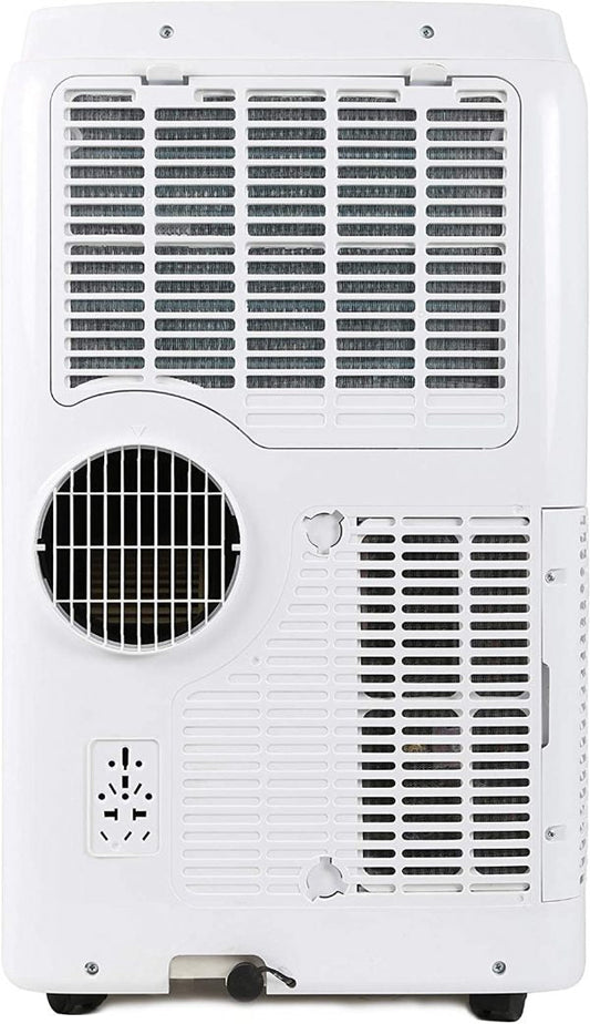 14,000 BTU Portable Air Conditioner with Heat and Remote Control, White