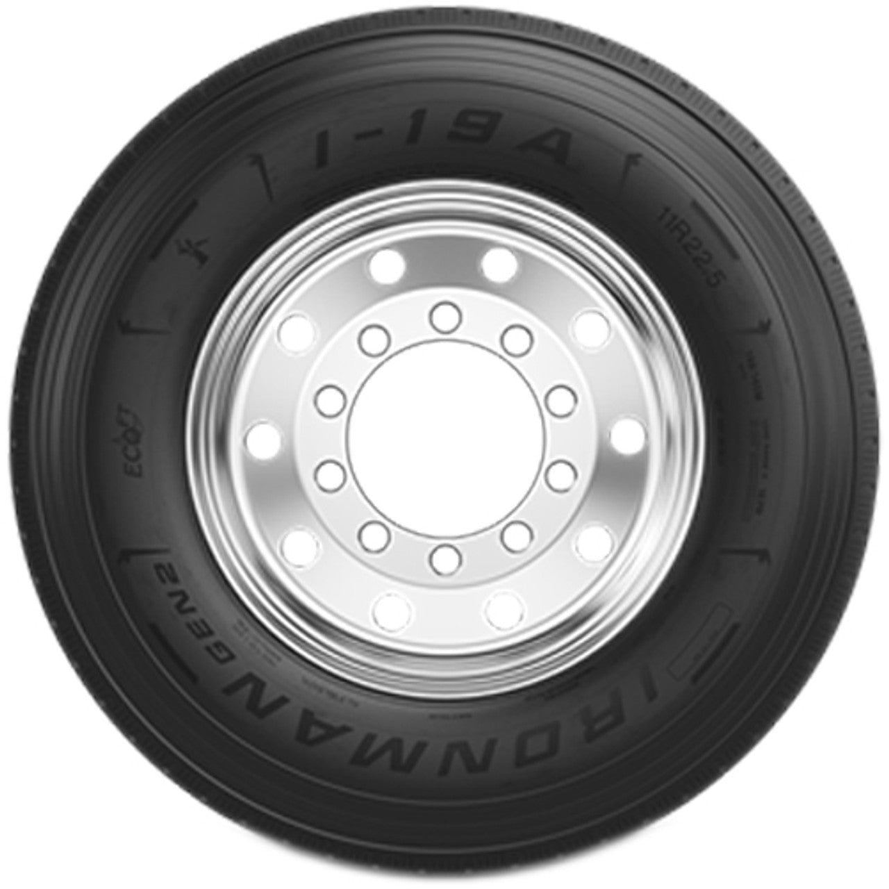 265/70R19.5 Ironman GEN2 I-19A 143K M N/A All season performance tire