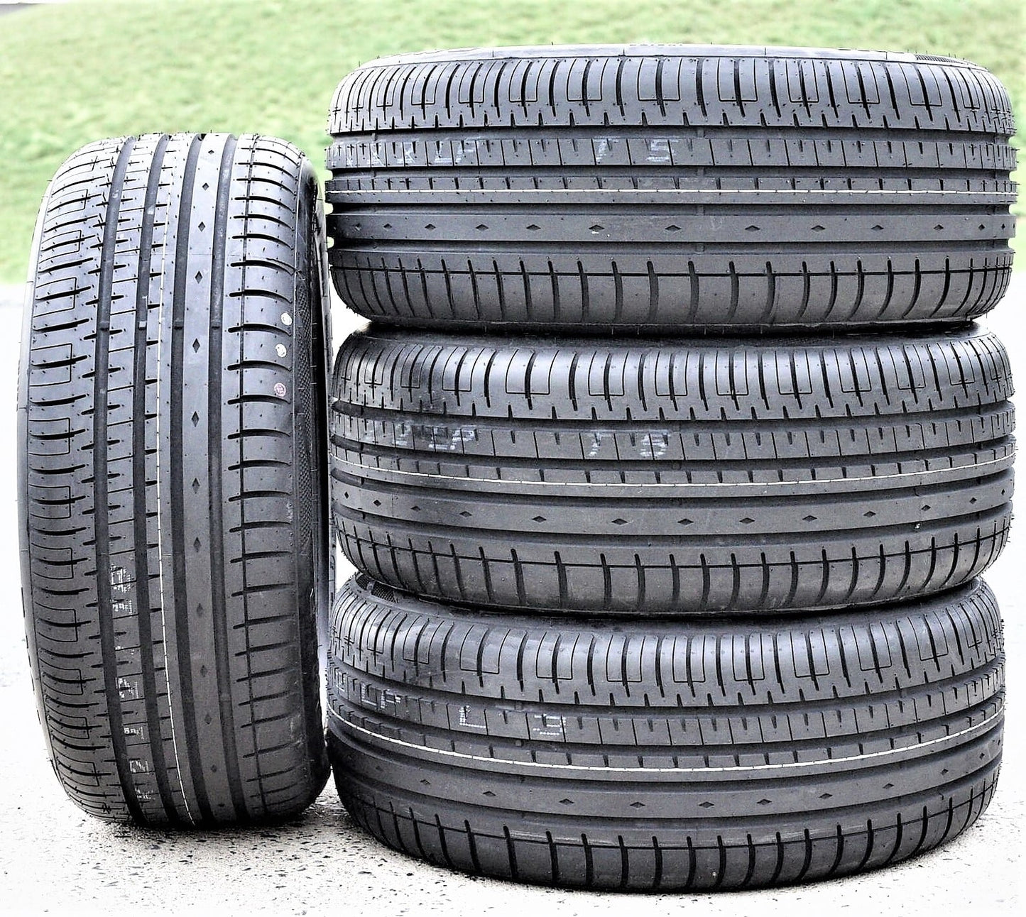 A set of four (four) 245/40R20 ZR 99Y XL A/S performance tires are available for: 2014-16 Chevrolet Impala LTZ, 2017-18 Chevrolet Impala LT