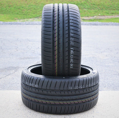 A pair of 2 (2 275/35R20 102Y ZR XL A/S performance tires fit: 2005 Bentley Continental GT, 2006-07 Bentley Continental Flying Spur