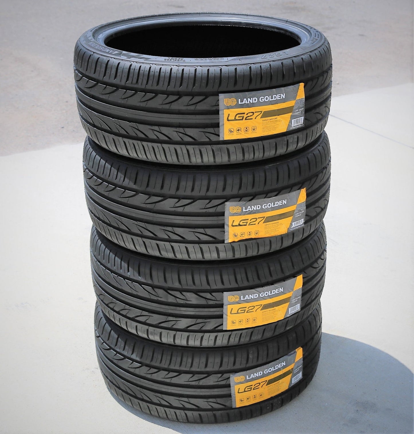 A pair of (2) 245/30R20 ZR 97W XL A/S performance tires