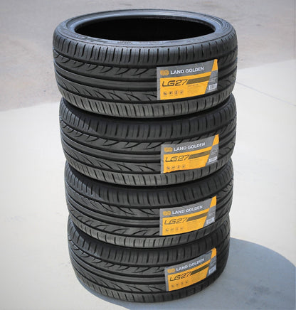 A pair of (2) 245/30R20 ZR 97W XL A/S performance tires