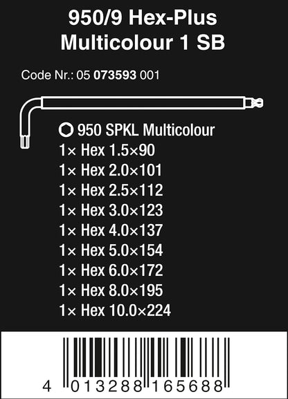 5003594001 8100 SB 2 Zyklop 3/8" Metric Ratchet Set ( Piece of 43)
