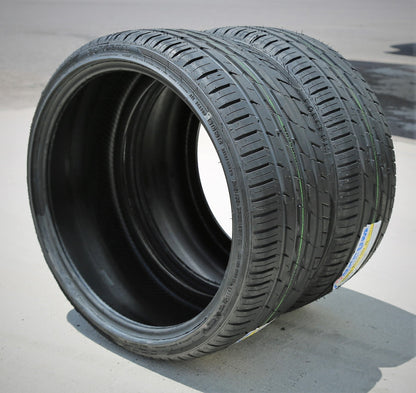 A set of 4 (four) 245/35R20 ZR 95Y XL A/S performance tires suitable for: 2017-19 Mercedes-Benz E300 4Matic, 2010-16 BMW 528i base