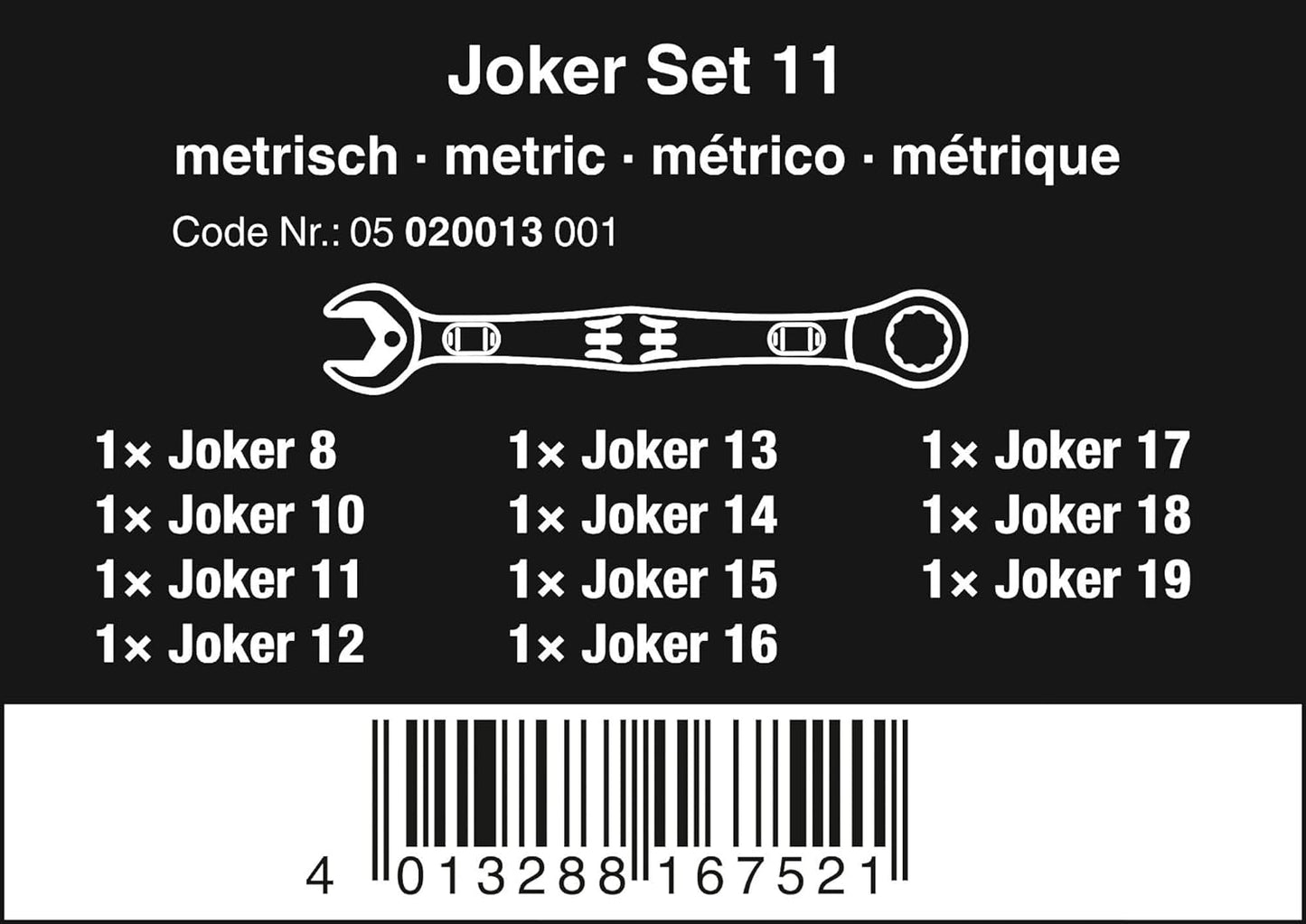 5003594001 8100 SB 2 Zyklop 3/8" Metric Ratchet Set ( Piece of 43)