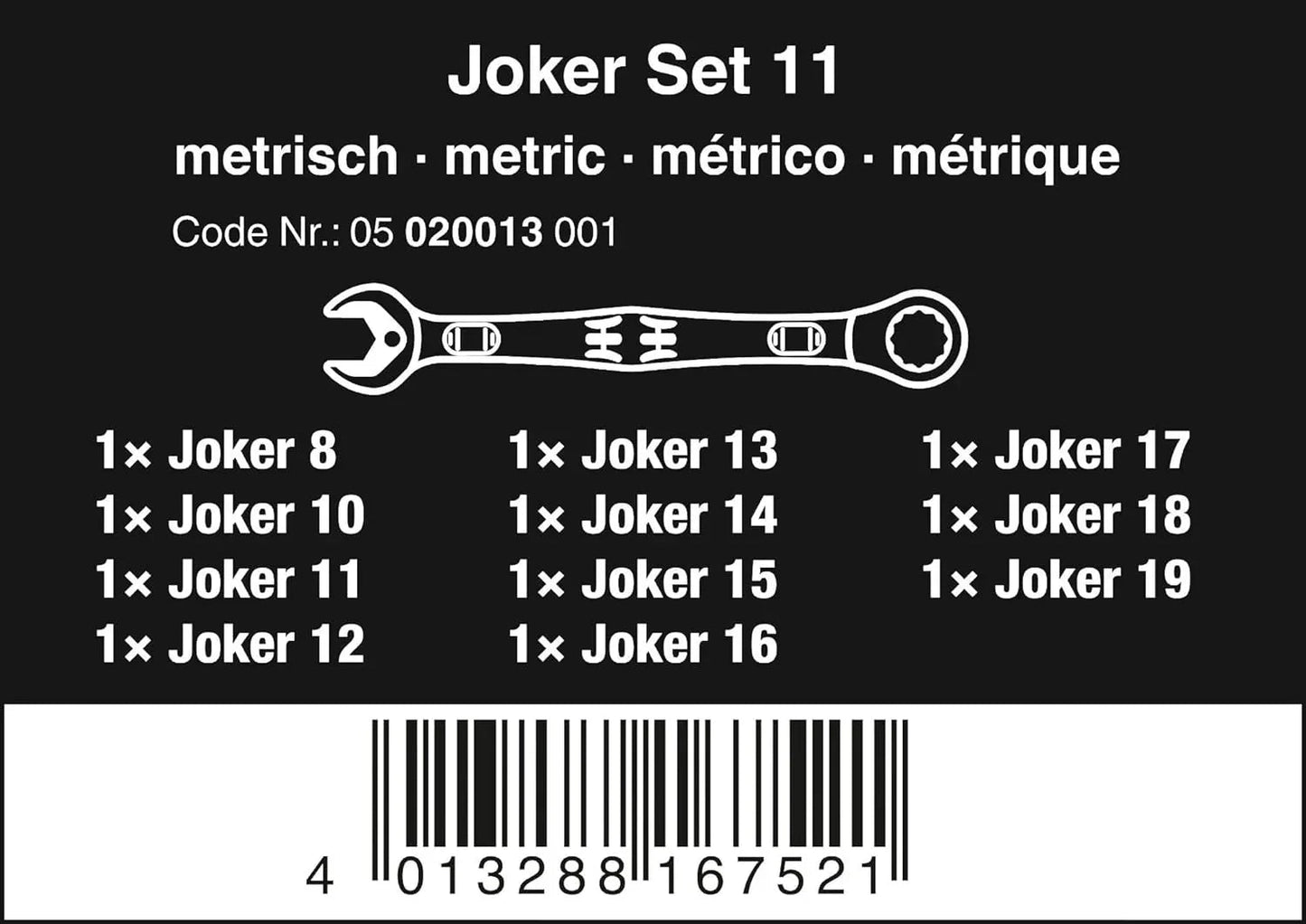 5003594001 8100 SB 2 Zyklop 3/8" Metric Ratchet Set ( Piece of 43)