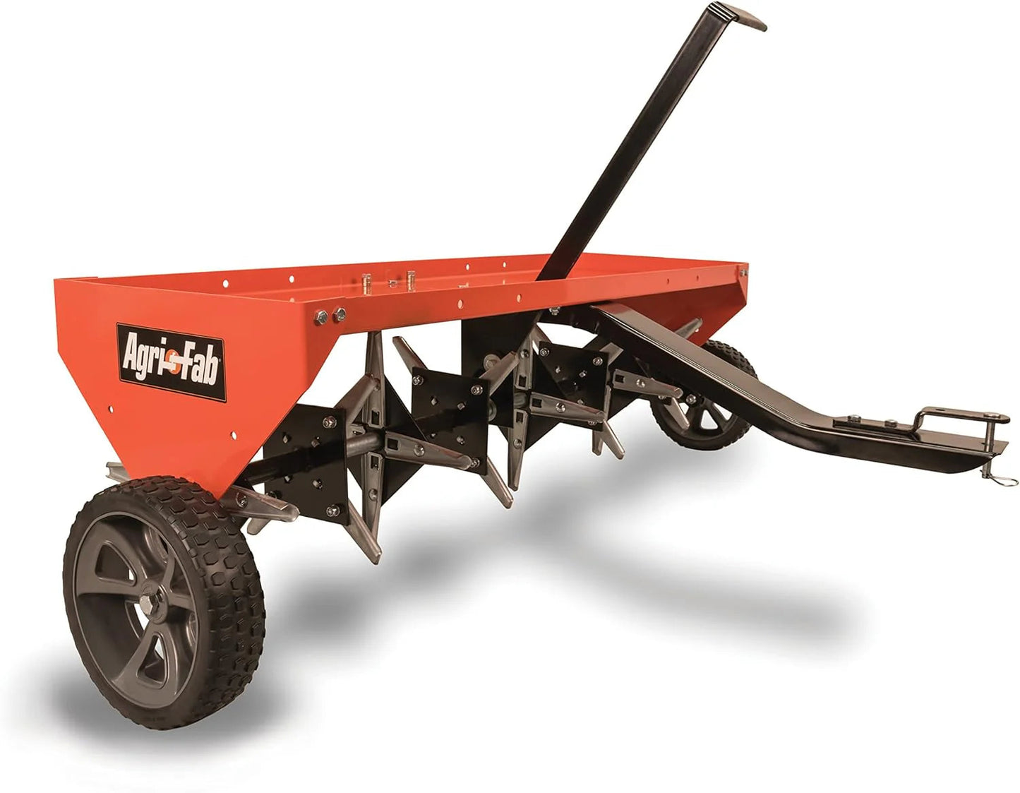 Agri-Fab 45-0604 18" x 48" Tow Behind Poly Lawn Roller 550 lbs Weight with Water, Poly Drum and Steel Frame, with Plug. Designed for Lawn and Garden Tractors