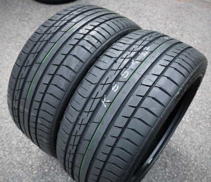 A set of four (four) 295/40R20 ZR 110Y XL A/S performance tires fit: 2013 Jeep Grand Cherokee SRT, 2007-10 Mercedes-Benz ML63 AMG base