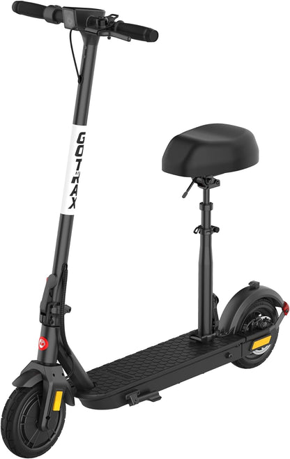 Adult Electric Scooter, 8.5 Inch Pneumatic Tires, Max Range 14/18 Miles, Max Speed 15.5/18 MPH, Powered by 300 Watt Motor, with Cruise Control Adult Folding Electric Scooter