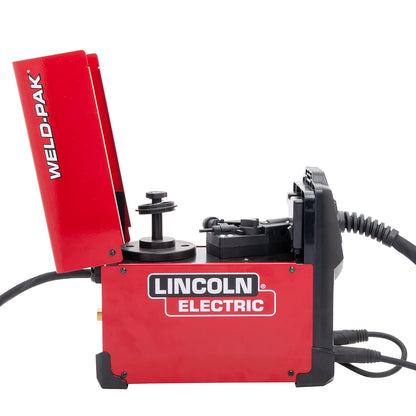 90i FC Flux Core Wire Feed Weld-PAK Welder, 120V Welding Machine, Portable w/Shoulder Strap, Protective Metal Case, Best for Small Jobs, K5255-1