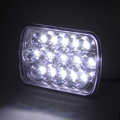 5x7 7x6 LED High/Low Seal Beam H4 9003 Plug 6054 H5054 for Jeep Wrangler YJ XJ GMC Ford Truck Cherokee Chevrolet Toyota Nissan Dodge (2 / set)