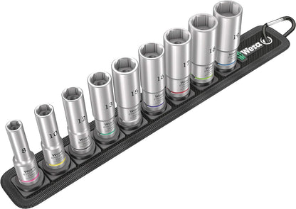 5003594001 8100 SB 2 Zyklop 3/8" Metric Ratchet Set ( Piece of 43)