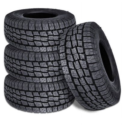A set of 4 ATX2 LT 265/60R20 all-terrain tires load range E, 10 layers LHSTATX2060020/265/60/20/2656020 suitable for: 2021-23 Chevrolet Silverado 1500 LT Trail Boss, 2015-19 Chevrolet Silverado 2500 HD High Country
