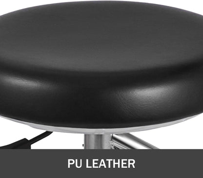 Medical Dental Stool Dentist Chair with 360 Degree Rotation Armrest PU Leather Assistant Stool Chair Height Adjustable Doctor Chair